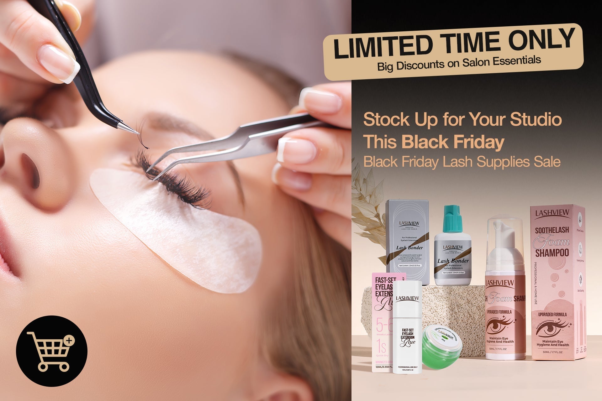 Black Friday & Cyber Monday Eyelash Sales: Upgrade Your Lash Extension Safety Kit for Less