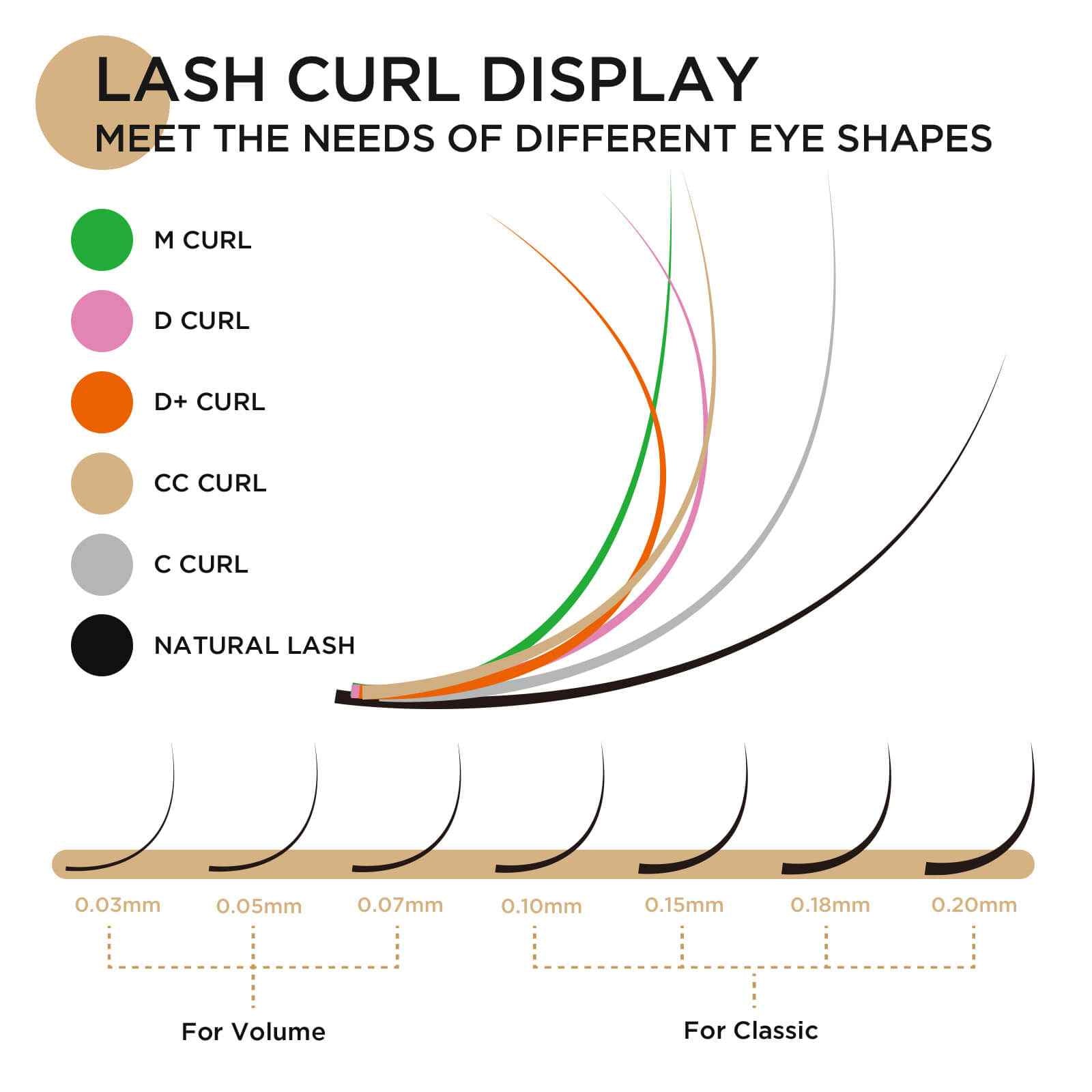Volume Lashes 0.07mm