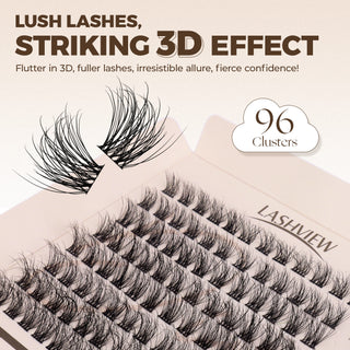 LASHVIEW Eco-Cluster Eyelashes Biodegradable Lashes (BDD05)