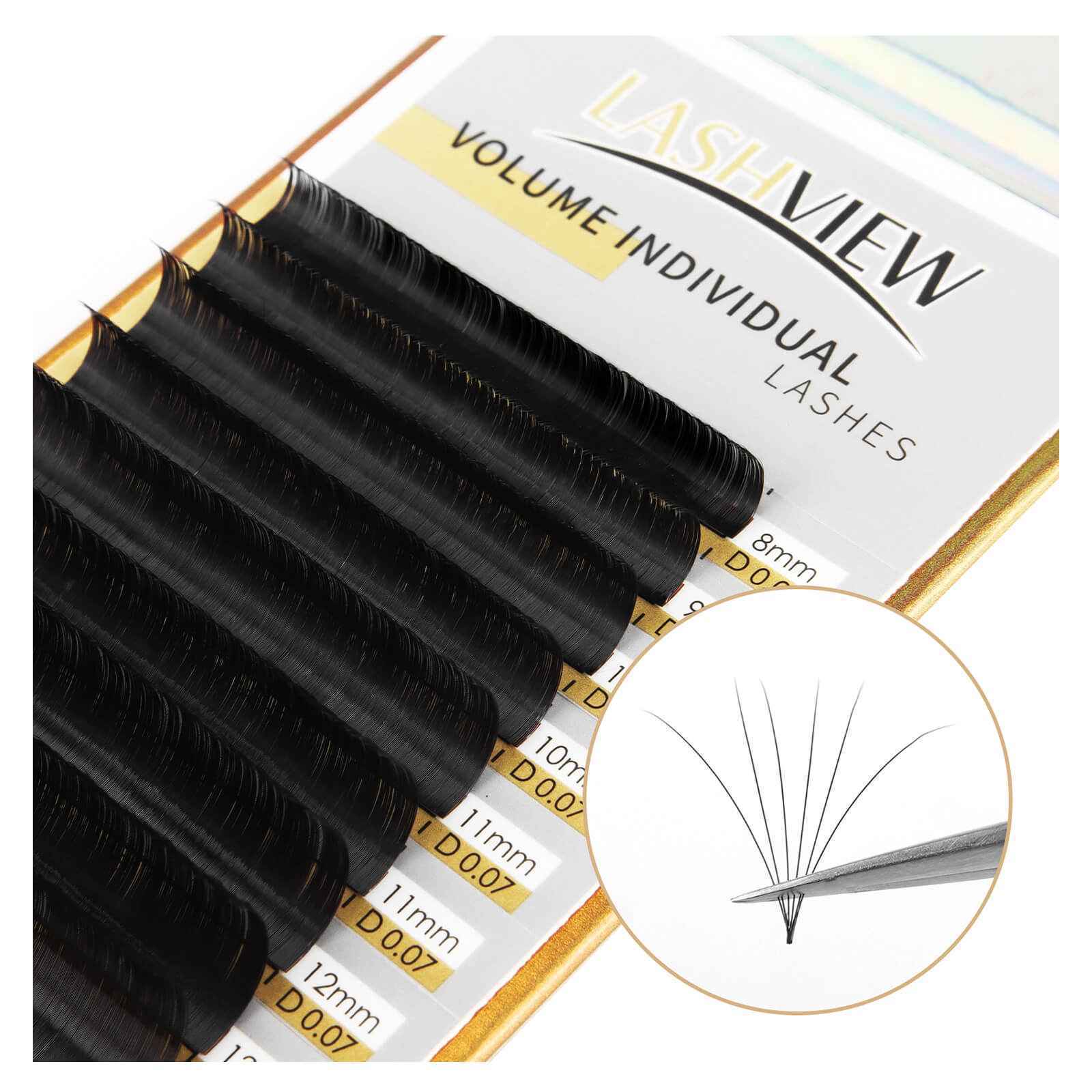 Volume Lash Extensions Bundles 0.07mm