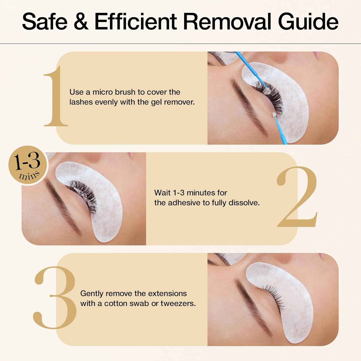 Sensitive Gel Remover for Lash Extensions 25ml