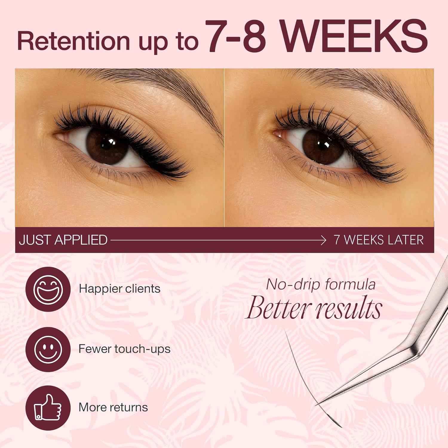 LASHVIEW Profesional Eyelash Extensions Glues 5ml