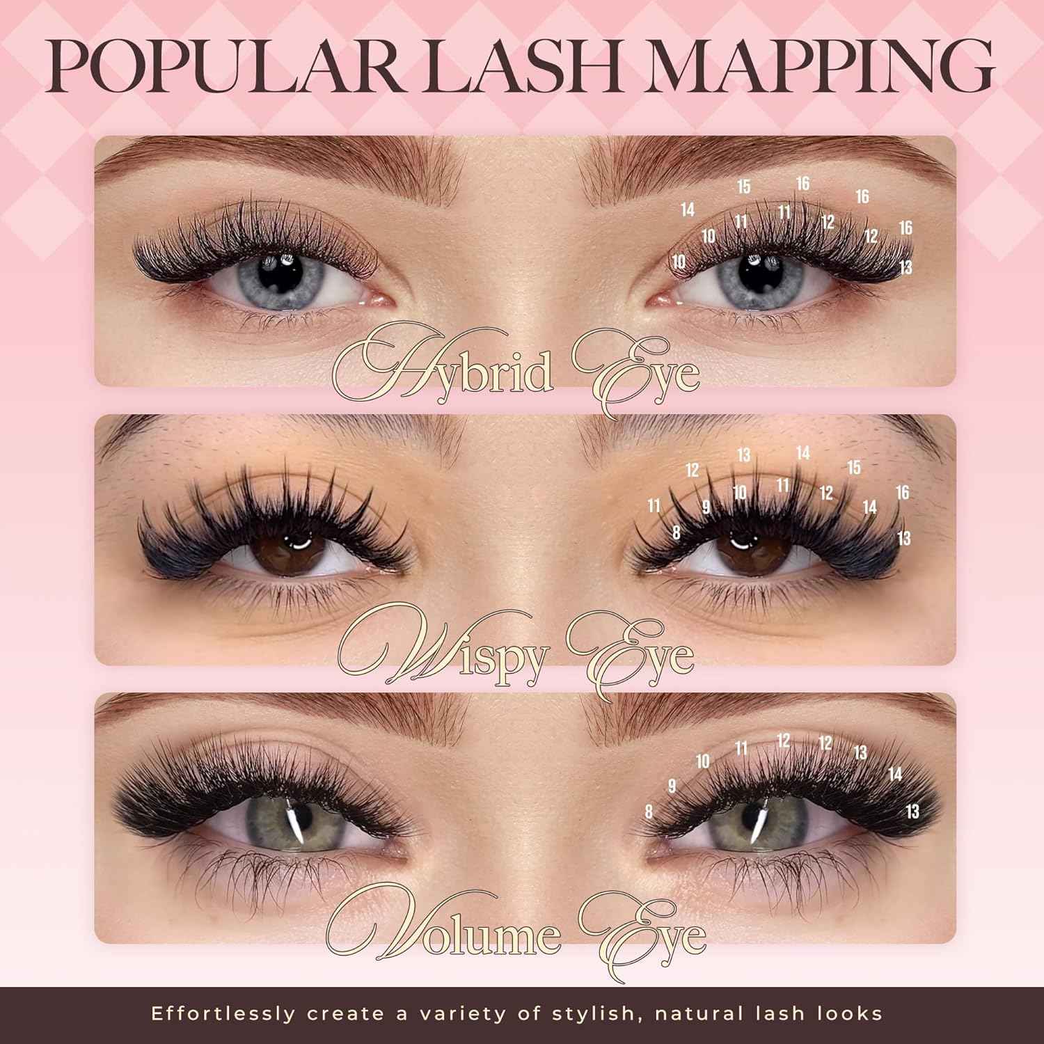Lashview Matte Black Eyelash Extensions