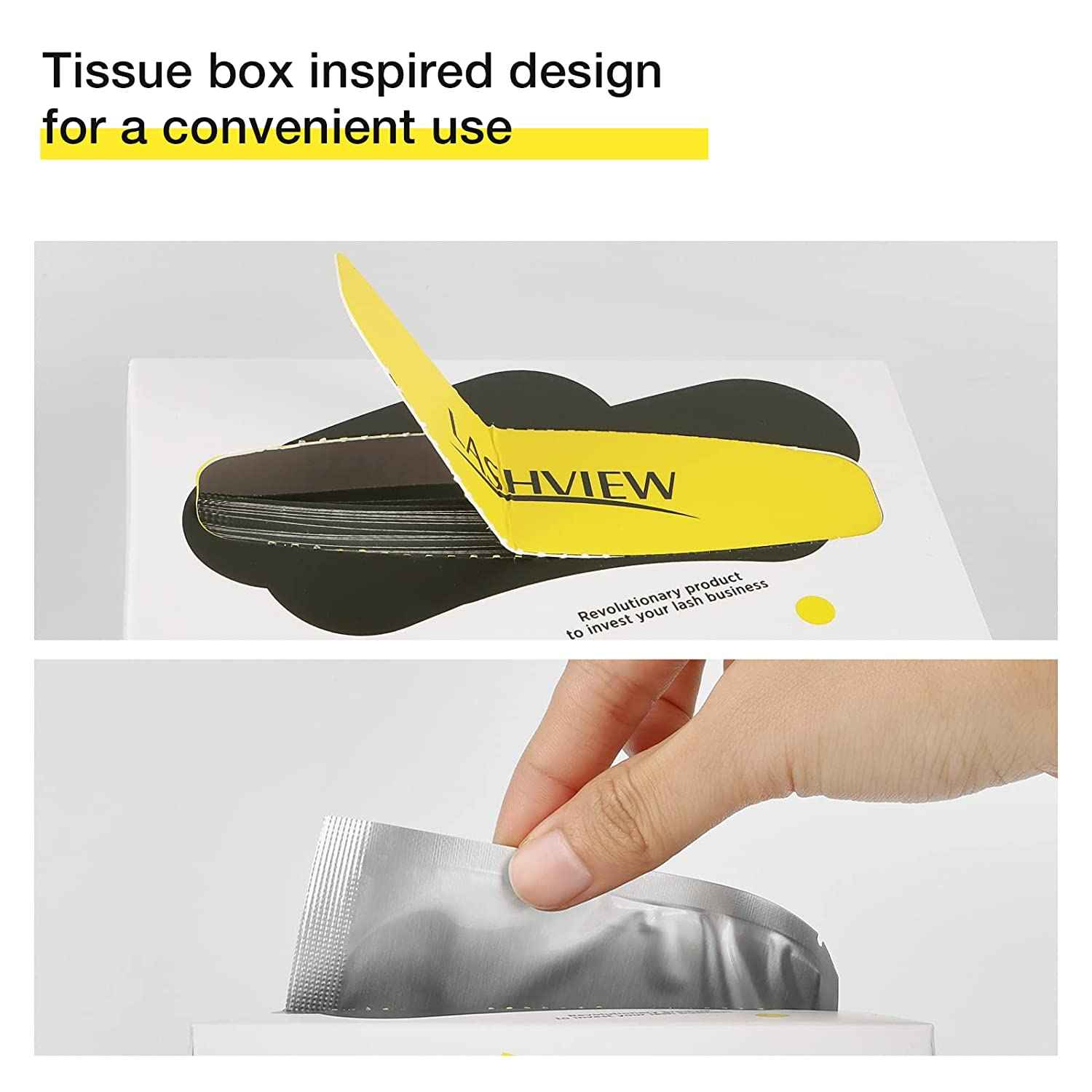 Microfoam Eyelash Extension Pads