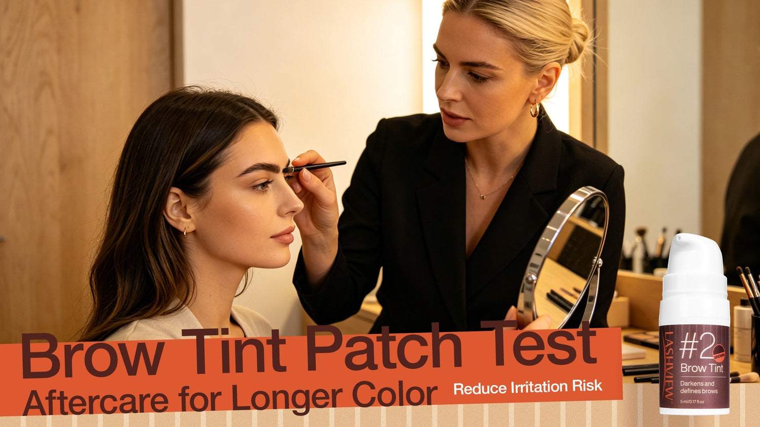 Brow Tint Patch Test & Aftercare: Reduce Irritation and Fading