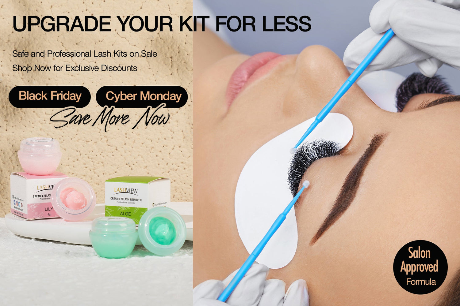 Black Friday Online Sales for Lash Techs: How to Stock Up on Adhesives, Remover Creams & Cleansing Gels