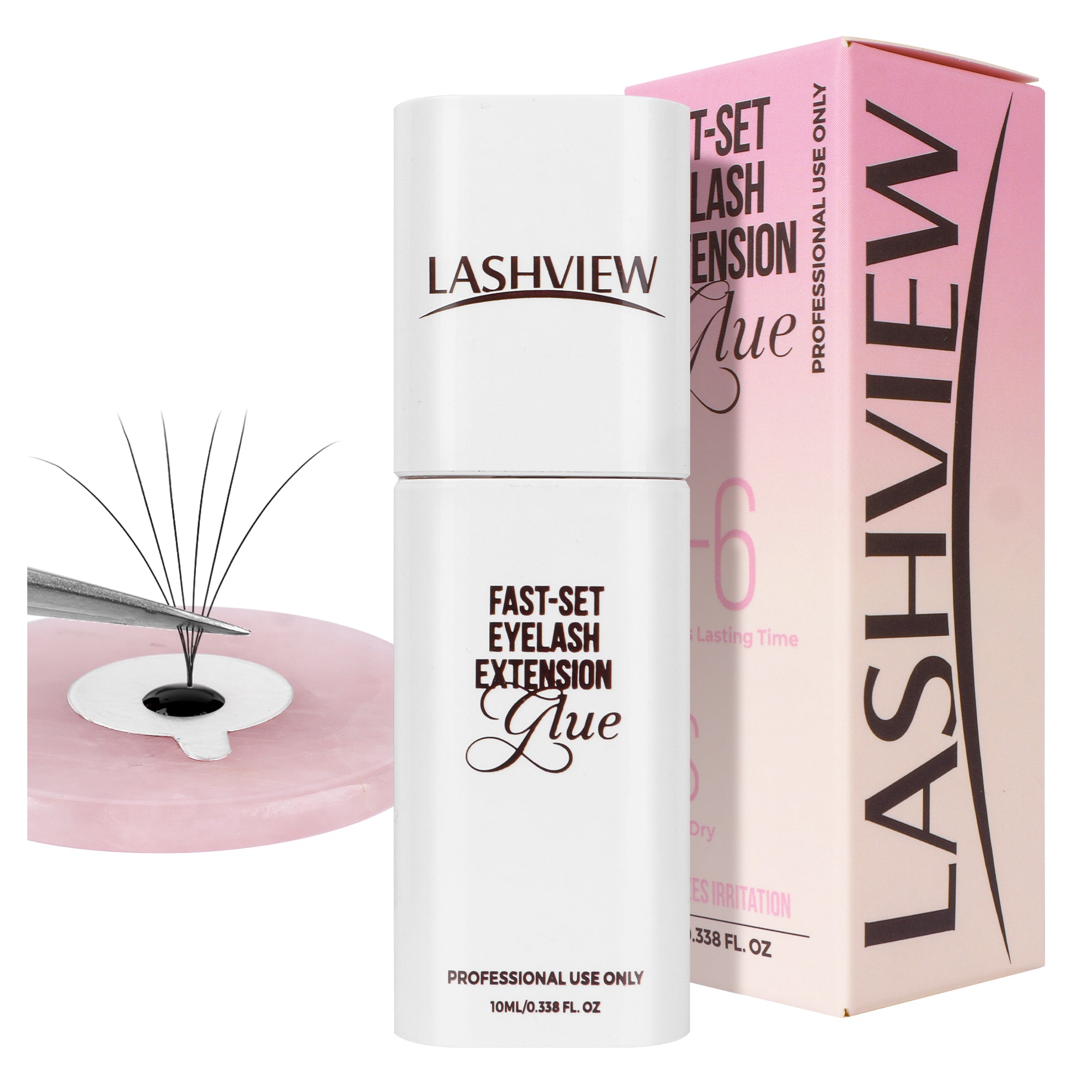 FAST-SET EYELASH EXTENSION GLUE