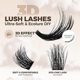 LASHVIEW Eco-DIY Eyelash Extension Kit (BDD09)