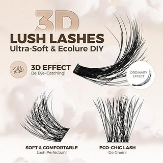 LASHVIEW Eco-DIY Eyelash Extension Kit (BDD04)