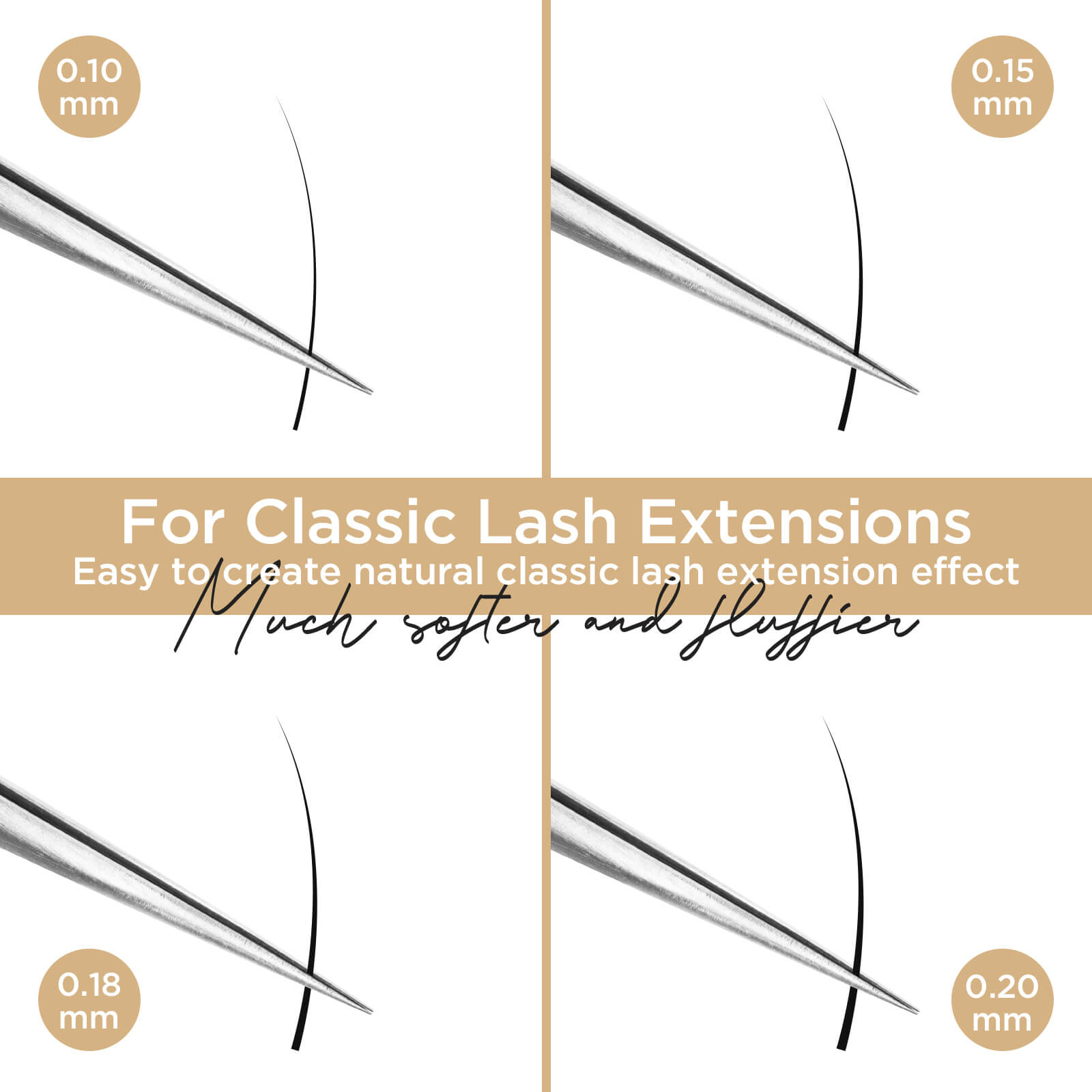 Classic Lashes 0.20mm -13MM