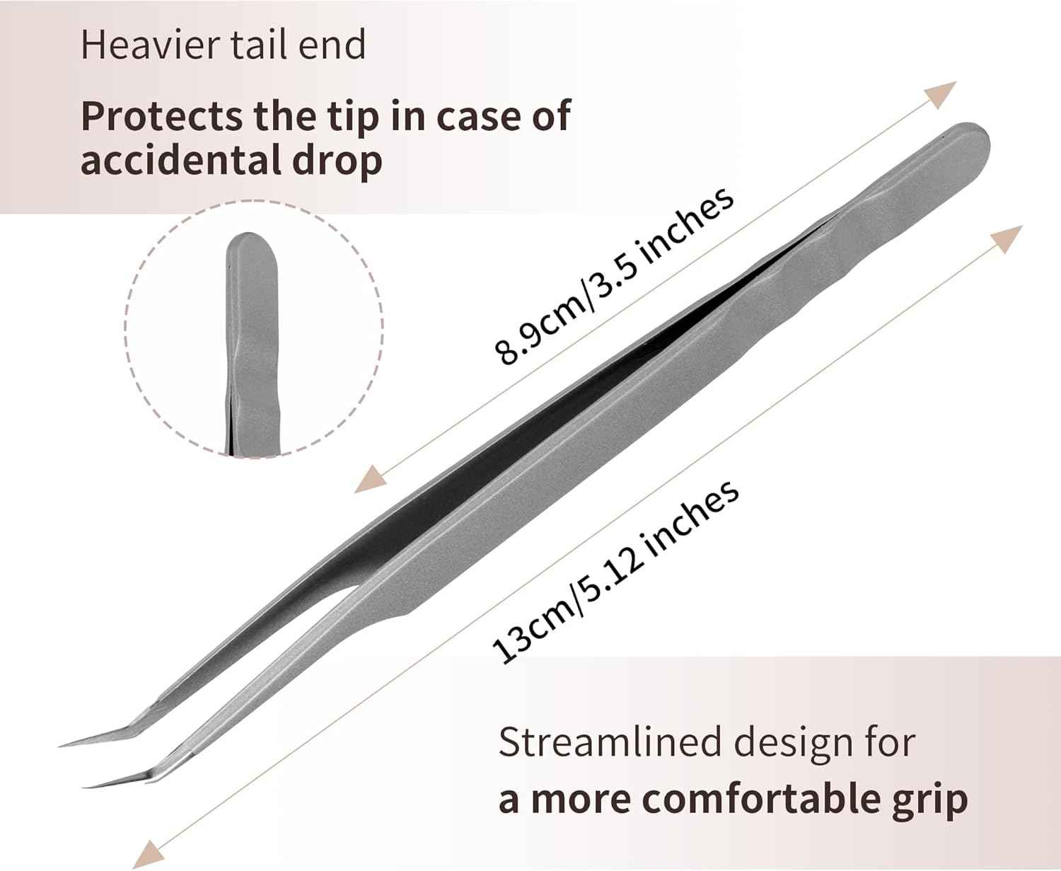 LASHVIEW Eyelash Extension Tweezers