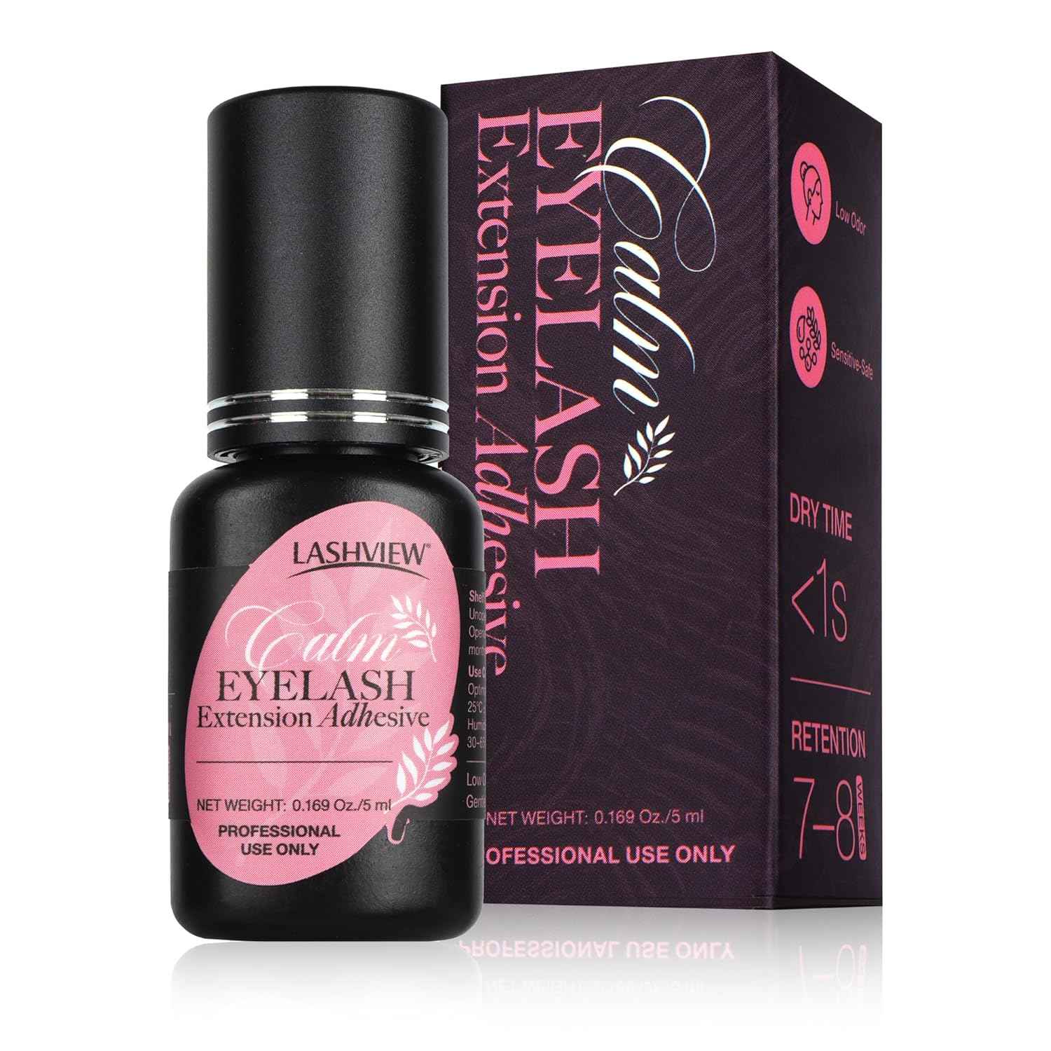 LASHVIEW Profesional Eyelash Extensions Glues 5ml