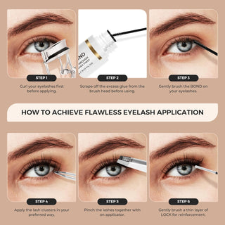 LASHVIEW 2 in 1 Bond and Seal for DIY Cluster Lashes
